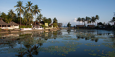 Candidasa, île de Bali.