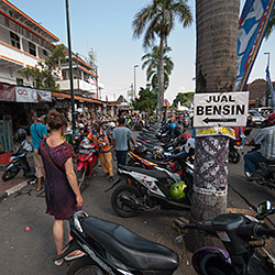 Rue de Yogyakarta, Java.