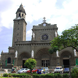 Cathédrale de Manille à Intramuros.